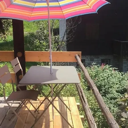 Apartment Mazot Ein Umgebauter Alter Kornspeicher Verbier